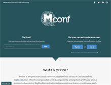 Tablet Screenshot of mconf.org